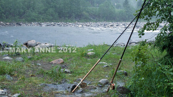 Ken Sawada Rods In the Bridge Pool